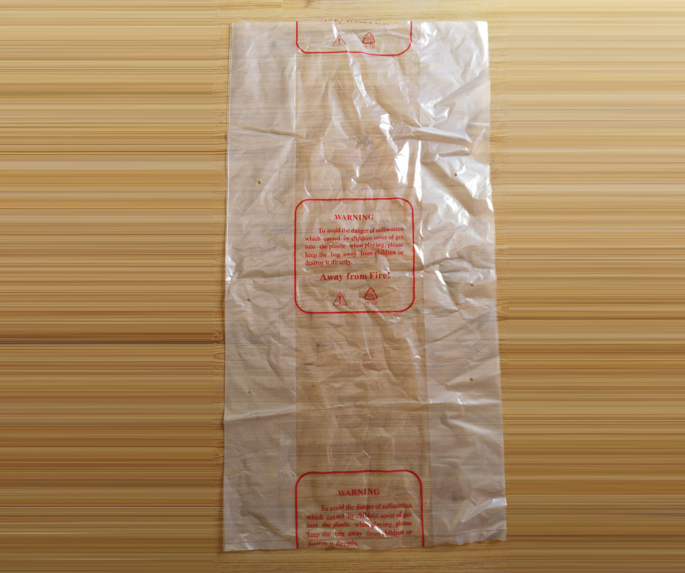 Industrial packaging bags